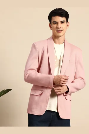 Mast & Harbour Notched Lapel Collar Regular Fit Blazer