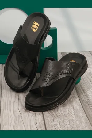 ID Men Leather Antibacterial Comfort Sandals