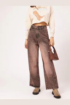 DressBerry Women Vintage Vibes Baggy jeans