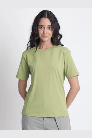 IVOC Women Green T-shirt