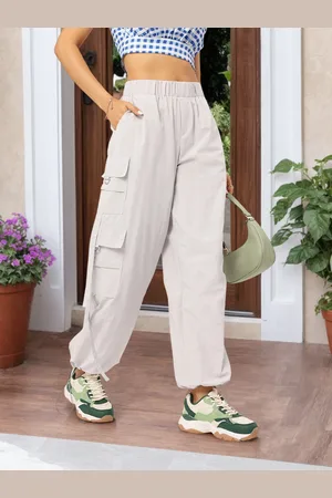 DressBerry Women Urban Armor Cargo Style Parachute Trousers