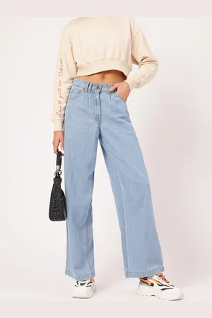DressBerry Women Statement Stitch Baggy jeans
