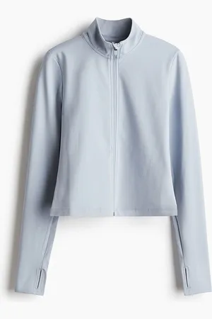 H&M Women Slim-Fit Zip-Through Sports Jacket