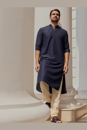 Andamen Mandarin Collar Straight Kurta