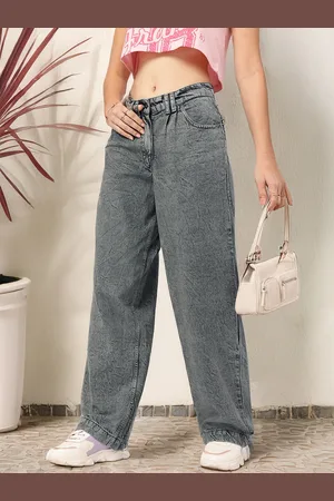 DressBerry Women Effortless Elegance Baggy Jeans