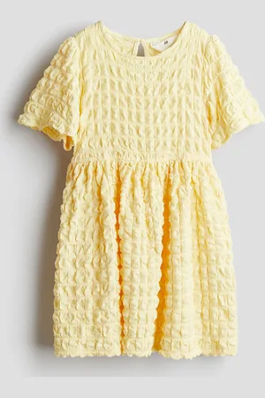 H&M Girls Structured-Jersey Dress
