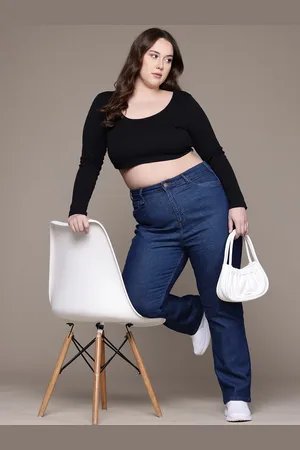 Roadster The Lifestyle Co. Women Straight Fit High-Rise Jeans
