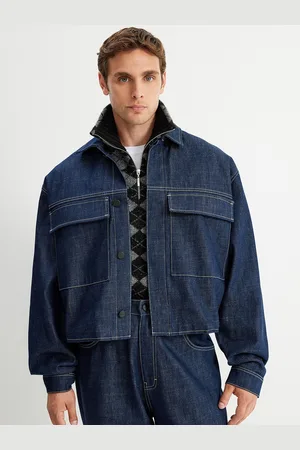 Koton Men Floral Longline Parka Jacket
