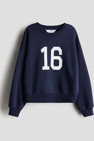 H&M Girls Motif-Detail Sweatshirt
