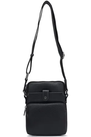 Da Milano Men Textured Messenger Bag