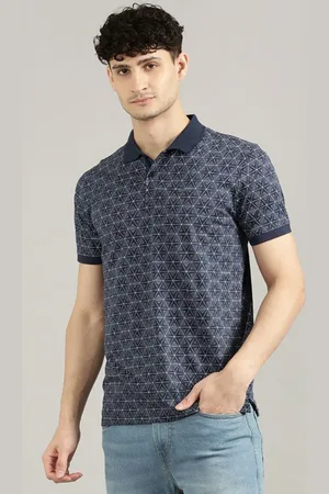 Provogue Men Printed Polo Collar T-shirt