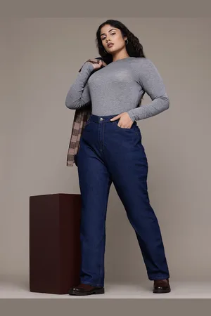 Roadster The Lifestyle Co. Women Straight Fit High-Rise Jeans