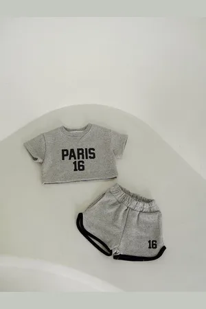 LULU & SKY Unisex Kids Printed Top with Shorts