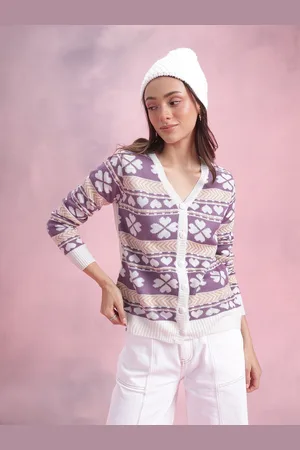 DressBerry Conversational Design Cardigan