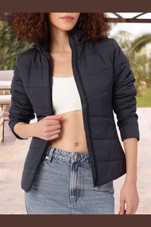 DressBerry Cozy Vibe Padded Hooded Jacket