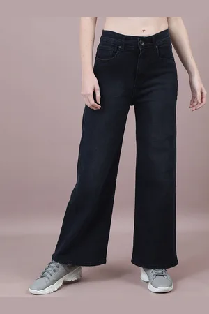 Roadster The Lifestyle Co Women High-Rise Straight-Fit Stretchable Jeans