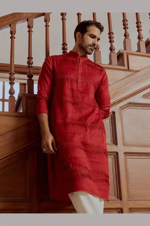 Andamen Mandarin Collar Straight Kurta