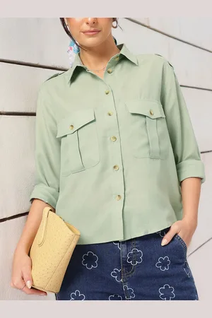 DressBerry Lounging Comfort Shirt with Pocket Detail