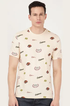 Lee Men Typography Printed Cotton T-shirt