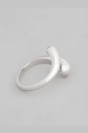 Calvin Klein Women Sculptured Drops Brass-Plated Finger Ring