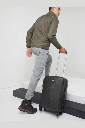 Wildcraft Citron Textured Hard Sided Cabin Trolley Suitcase