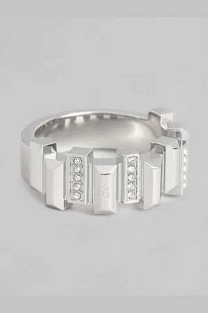 Calvin Klein Women Luster Brass-Plated Finger Ring