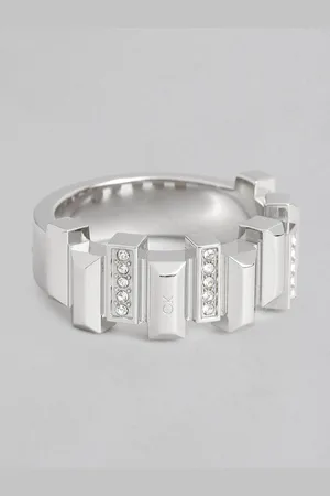 Calvin Klein Women Luster Brass-Plated Finger Ring