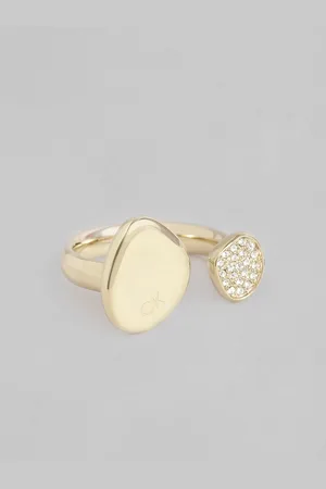 Calvin Klein Women Fascinate Brass-Plated Finger Ring