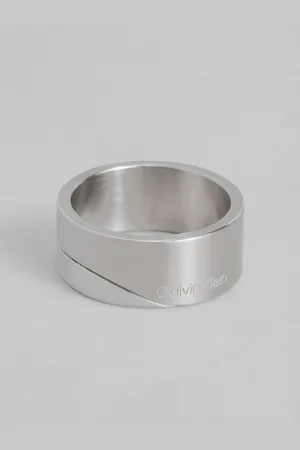 Calvin Klein Women Minimal Circular Brass-Plated Finger Ring
