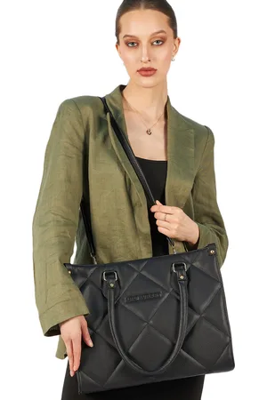 MINI WESST Quilted Structured Shoulder Bag