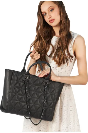 MINI WESST Textured Structured Tote Bag
