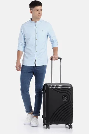 Wildcraft Textured Onyx Medium Trolley Suitcase