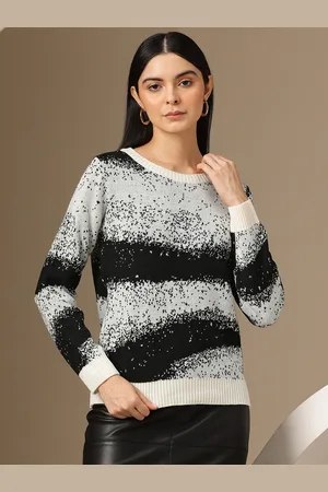 Chemistry Colourblocked Acrylic Pullover