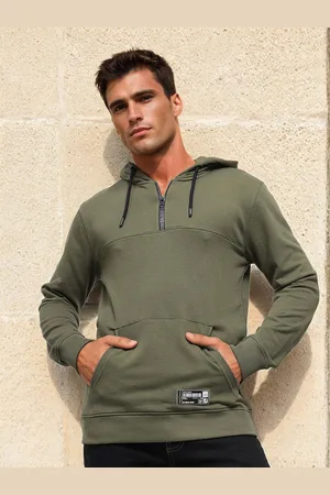Lee Hooded Cotton Pullover