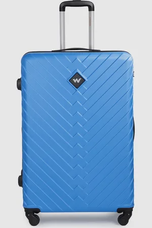 Wildcraft Citron Textured Hard Sided Large Trolley Suitcase