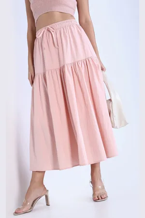 SHOWOFF Women Flared Maxi Skirt