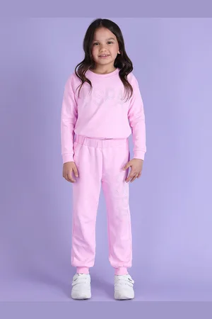 Ralph Lauren U.S. Polo Assn. Girls Regular Fit Embellished Joggers