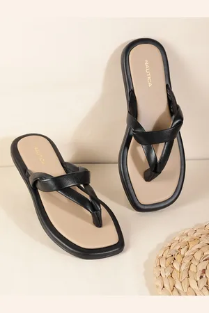 Nautica Women T-Strap Flats