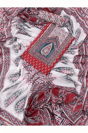SALWAR STUDIO Printed Pure Cotton Unstitched Dress Material