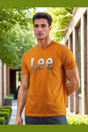 Lee Men Typography Printed T-shirt