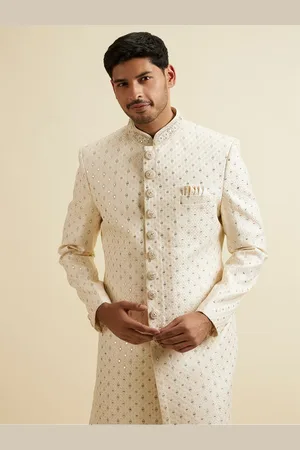 Manyavar Men Embroidered Sherwani Set