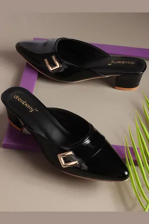 DressBerry Block Mules