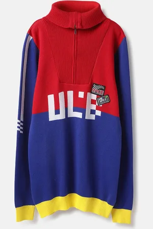 Benetton Boys Colourblocked Sweatshirt