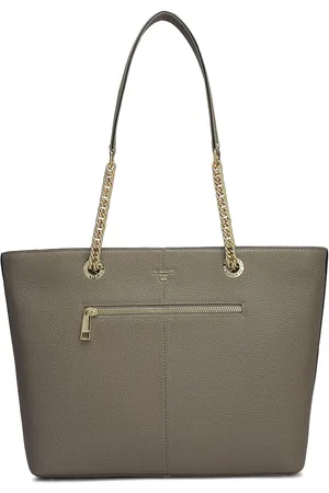Da Milano Embellished Leather Shopper Tote Bag