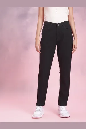 DressBerry Women Boyfriend Fit High-Rise Stretchable Jeans