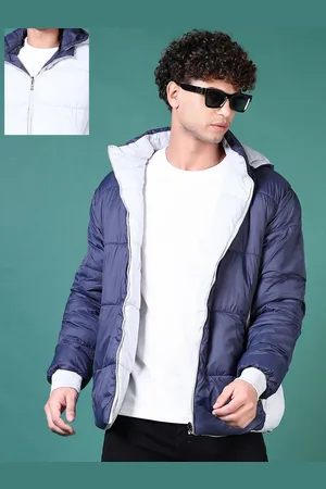 V-Mart Men Colourblocked Padded Jacket