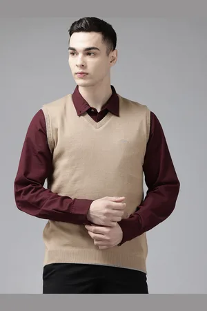 Park Avenue V-Neck Sleeveless Reversible Sweater