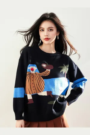 JC Collection Women Printed Pullover