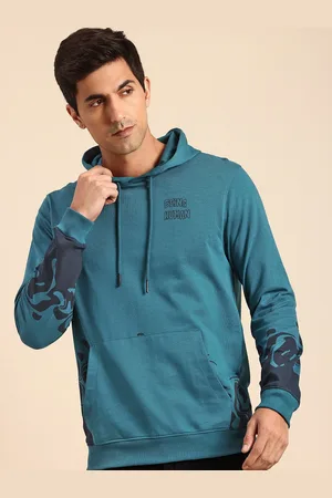 Being Human Graphic Printed Pure Cotton Pullover Sweatshirt