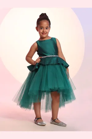 Toy Balloon Kids Girls Net Fit & Flare Dress